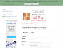 Tablet Screenshot of online.przelew.com
